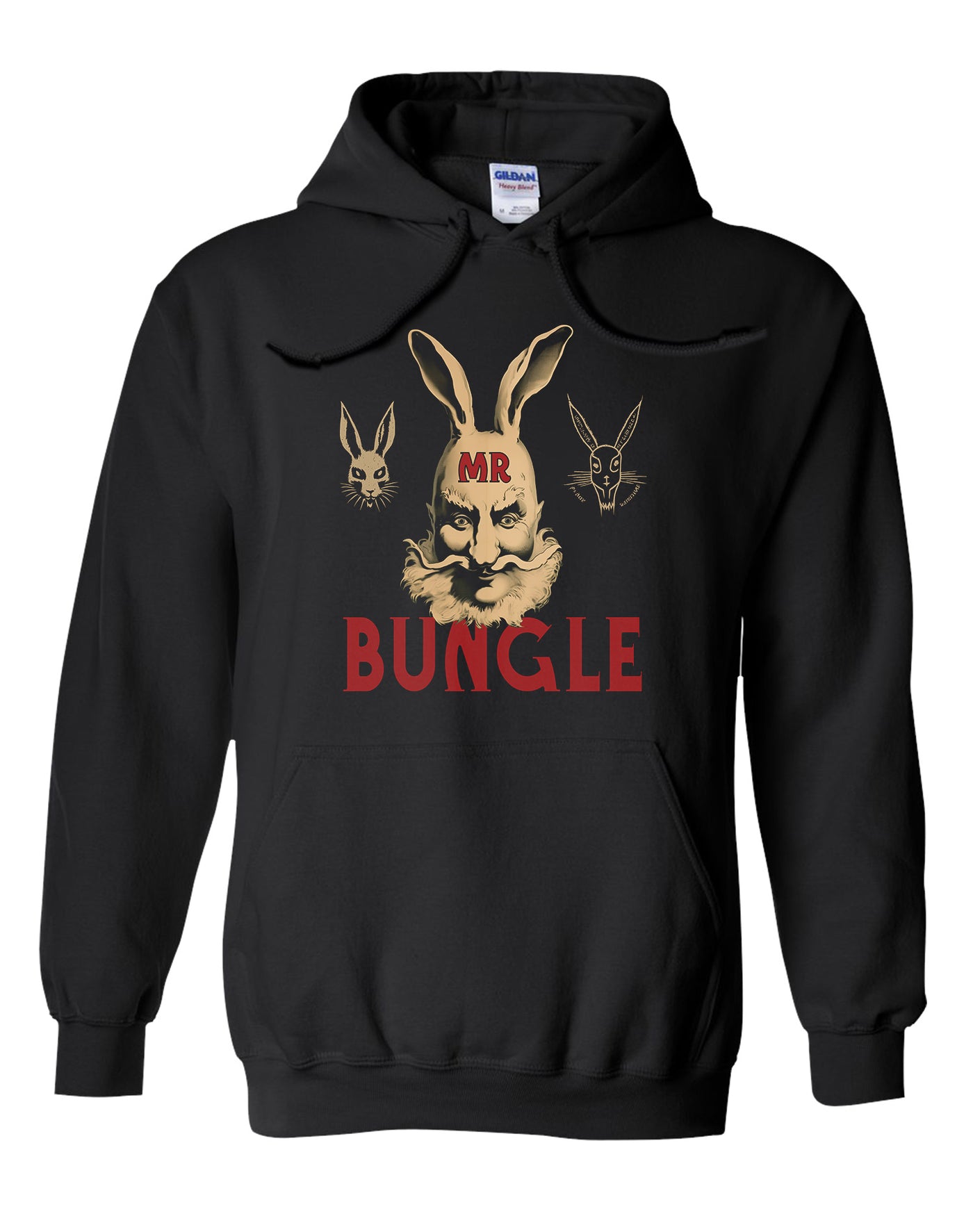 Mr Bungle Egghead Black Pullover Hoodie