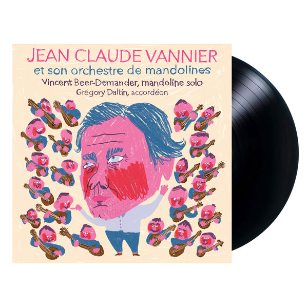 Jean Claude Vannier - Jean Claude Vannier et son orchestre de mandolines Black Vinyl LP - Pre-Order