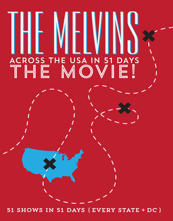 MELVINS - ACROSS THE USA IN 51 DAYS DVD (2015)