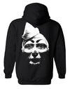 MR BUNGLE "SKETCH CLOWN" MENS BLACK ZIP-UP SWEATSHIRT